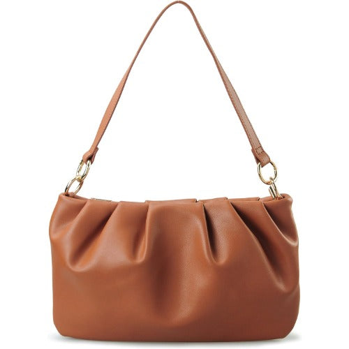 Women Ruched Shoulder Handbag