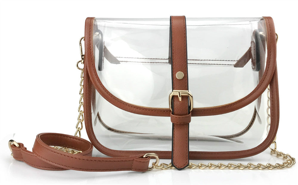 Clear Saddle CrossBody