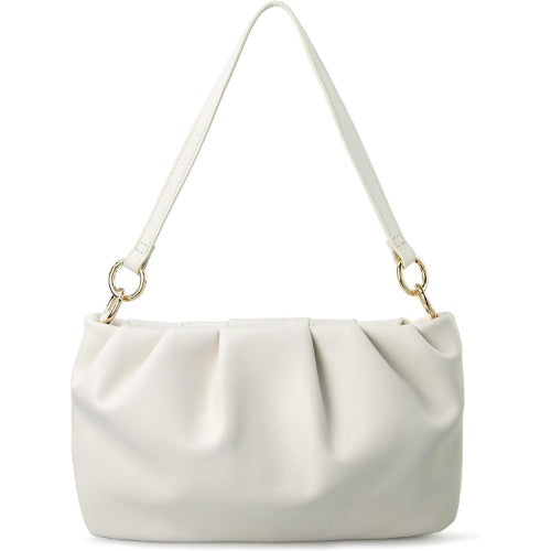 Women Ruched Shoulder Handbag