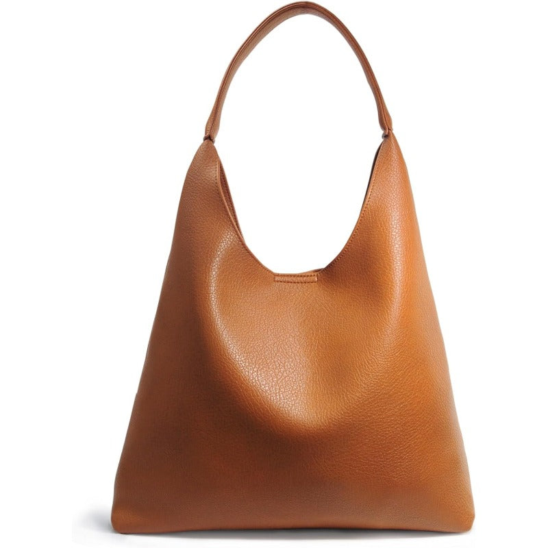 Soft Vegan Leather Hobo Bag for Women