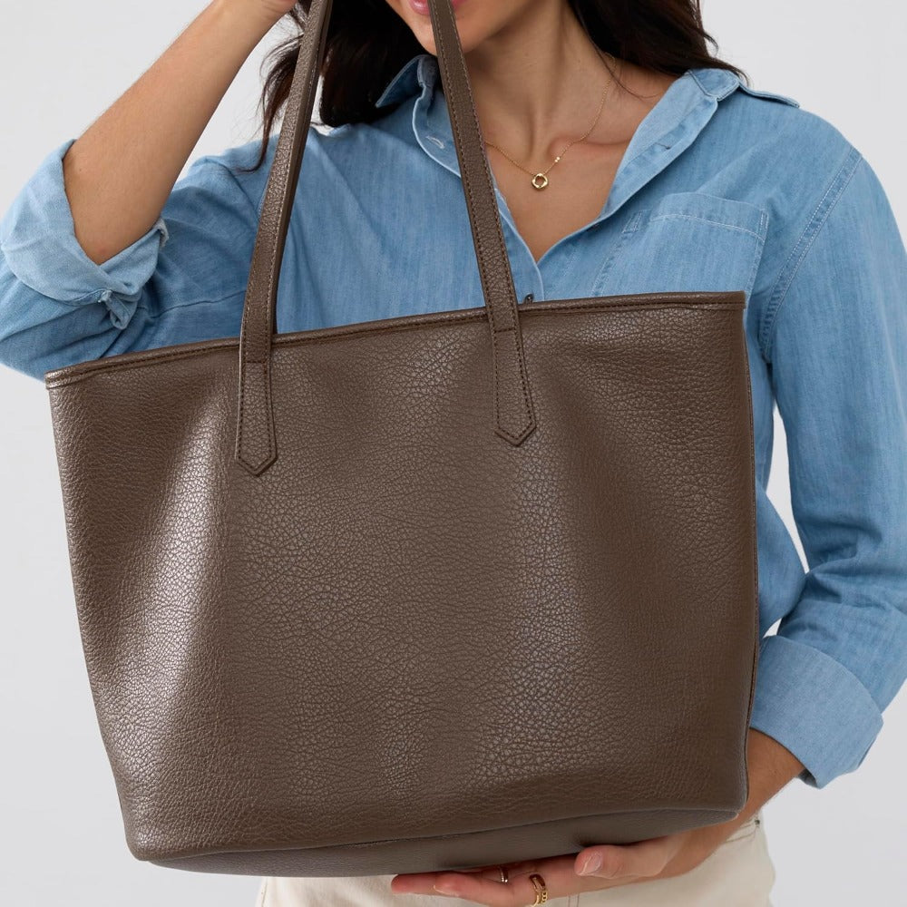Soft Vegan Leather Handbag