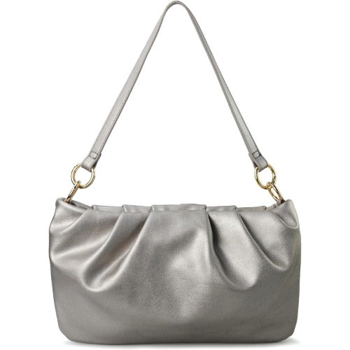 Women Ruched Shoulder Handbag