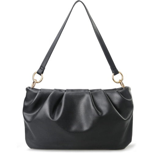 Women Ruched Shoulder Handbag