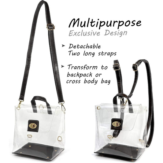 Multifunction Clear Backpack