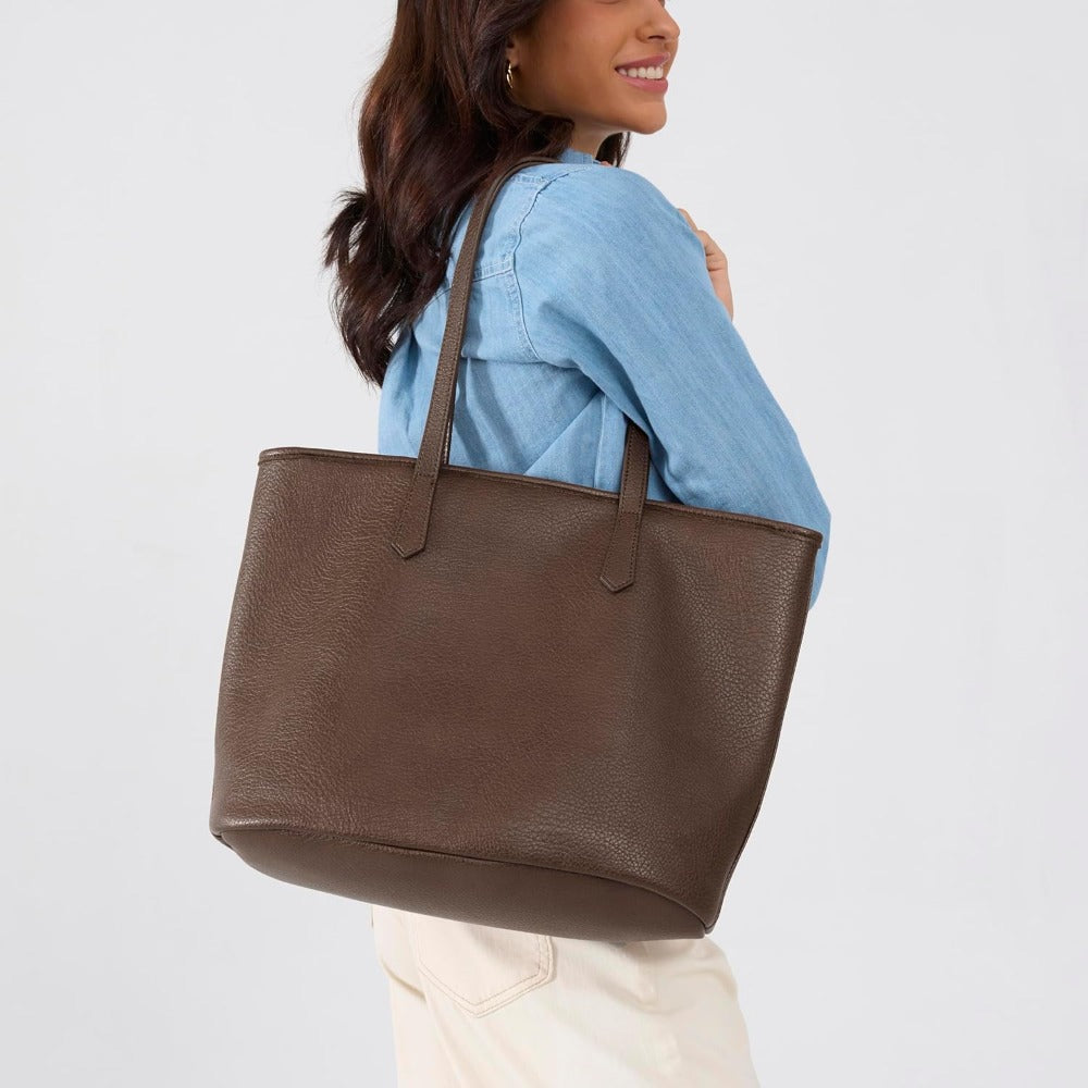 Soft Vegan Leather Handbag